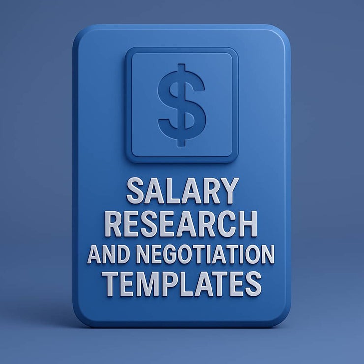 Salary Research & Negotiation Template