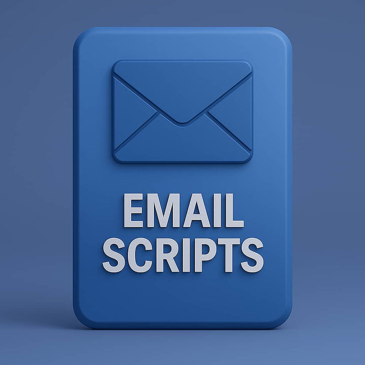 Email Scripts for cold outreach