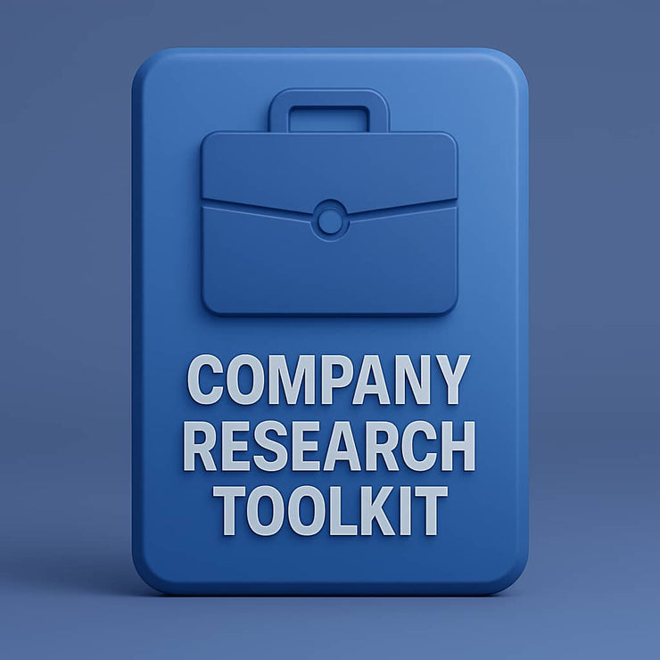 Company Research Toolkit