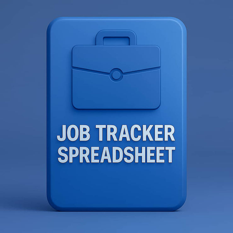 Job Tracker Spreadsheet
